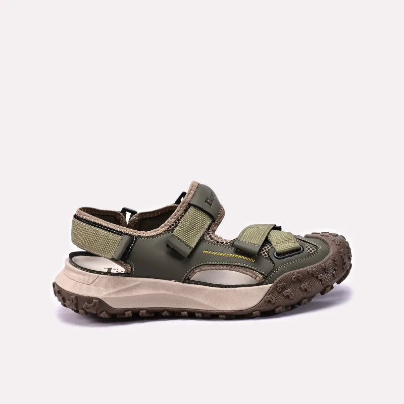 Mens Green Roman Sandals