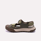 Green Roman Sandals for Men