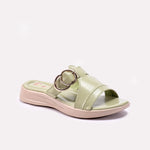 Green Womens Comfy Slippers