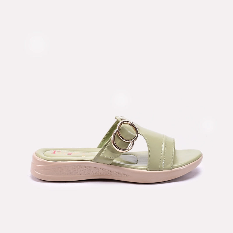 Green Comfy Slippers