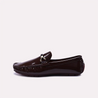 griffith brown glossy horsebit loafers for men