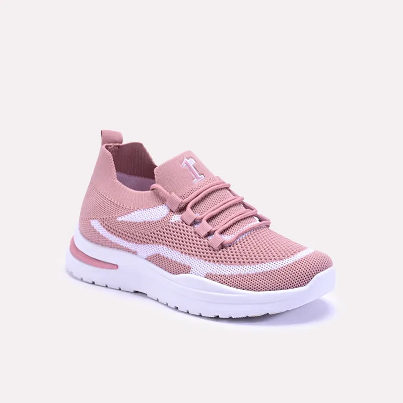 gwendolyn pink perforated sneakers