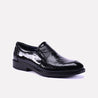 hampton black glossy dress shoes