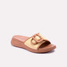 harian mustard casual slippers