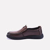 hawthorne brown slip on dress shoes for mens