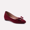 heike maroon casual pumps