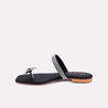 hermion black fancy slippers for women