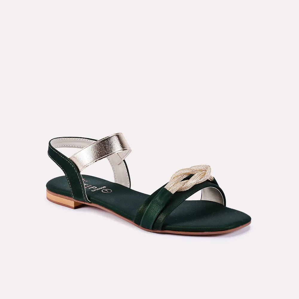 hope green casual sandals