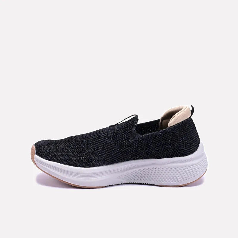 Ignite Black Slip On Sneakers 0120505