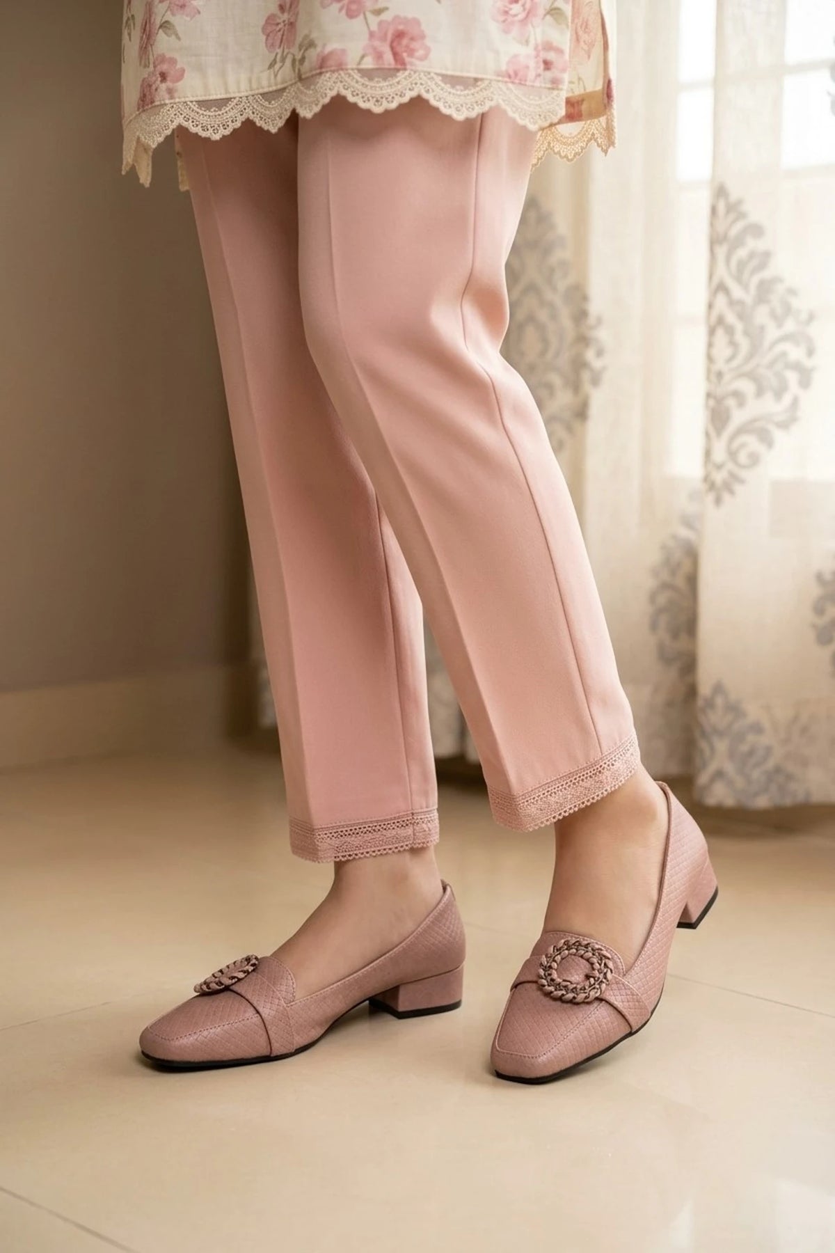 Casual Court Shoes Pink 0450240