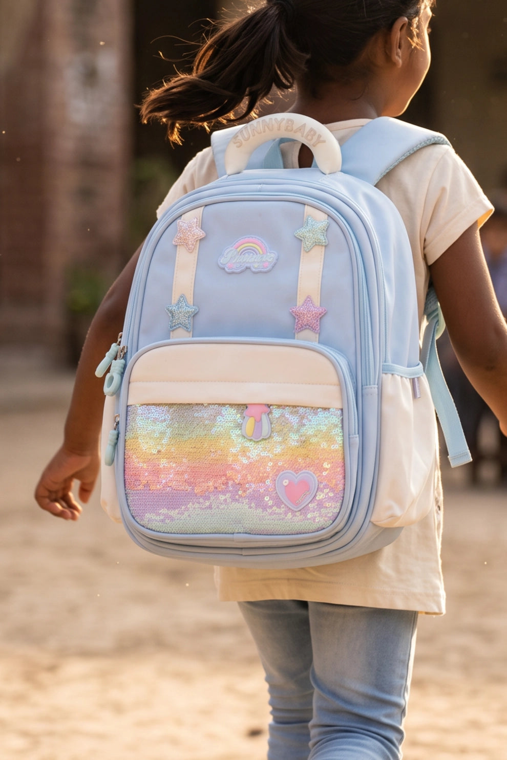 School Backpack Turquoise 0820779