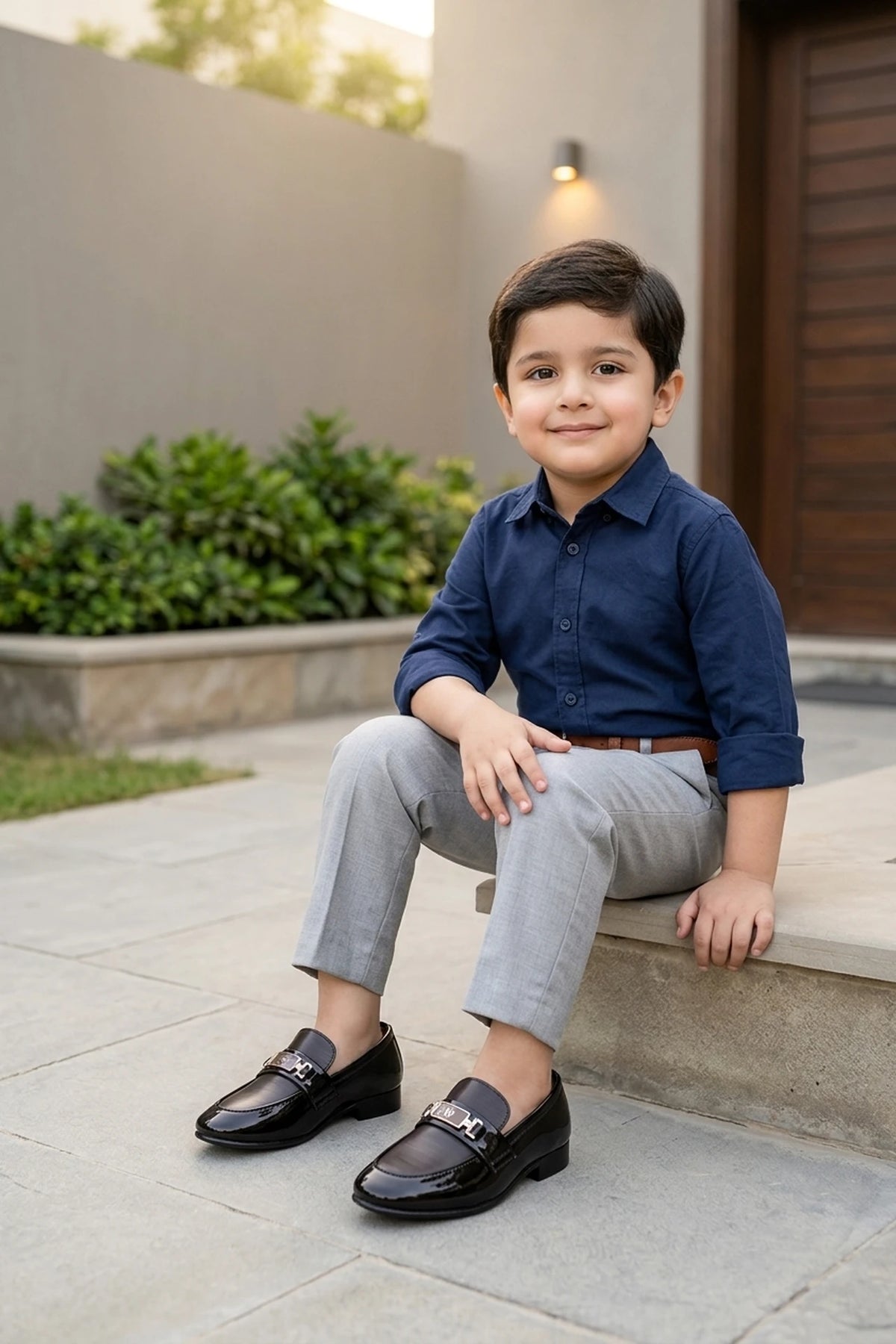 Boy Formal Shoes Brown 0610701