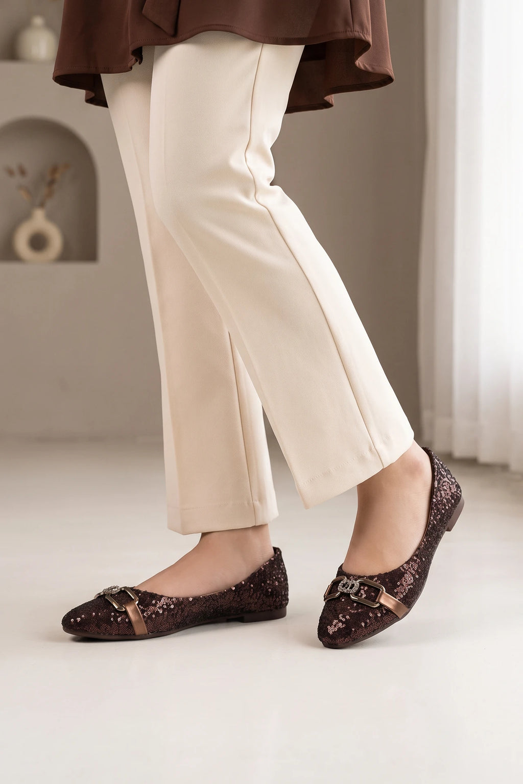 Fancy Pumps Brown 0431491