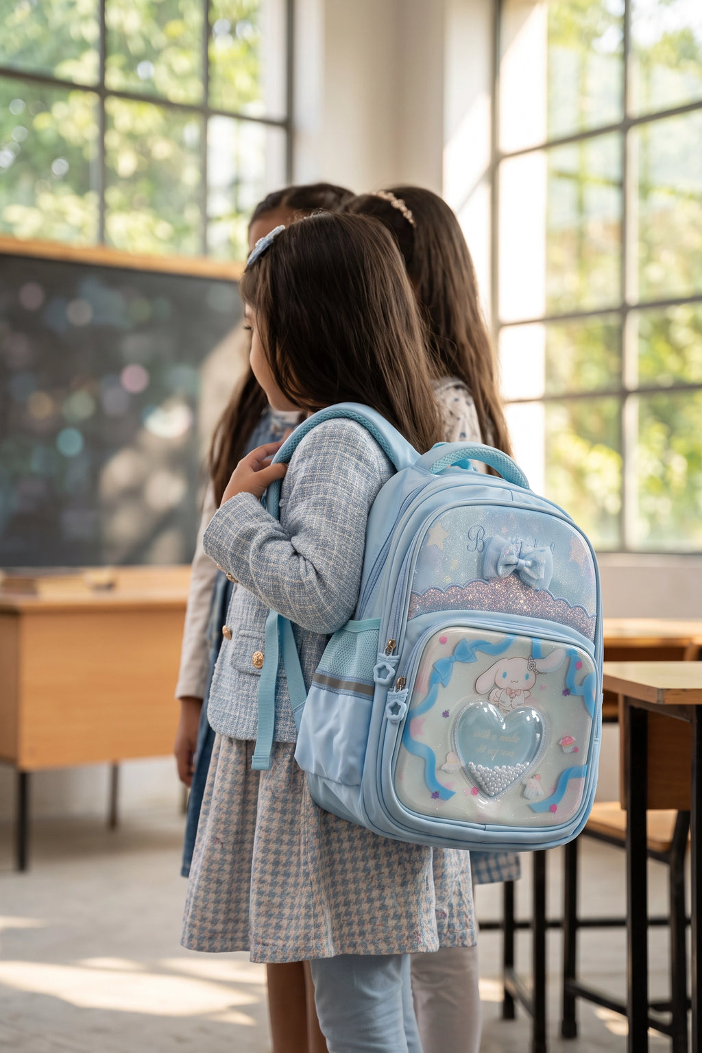 School Backpack Turquoise 0820774