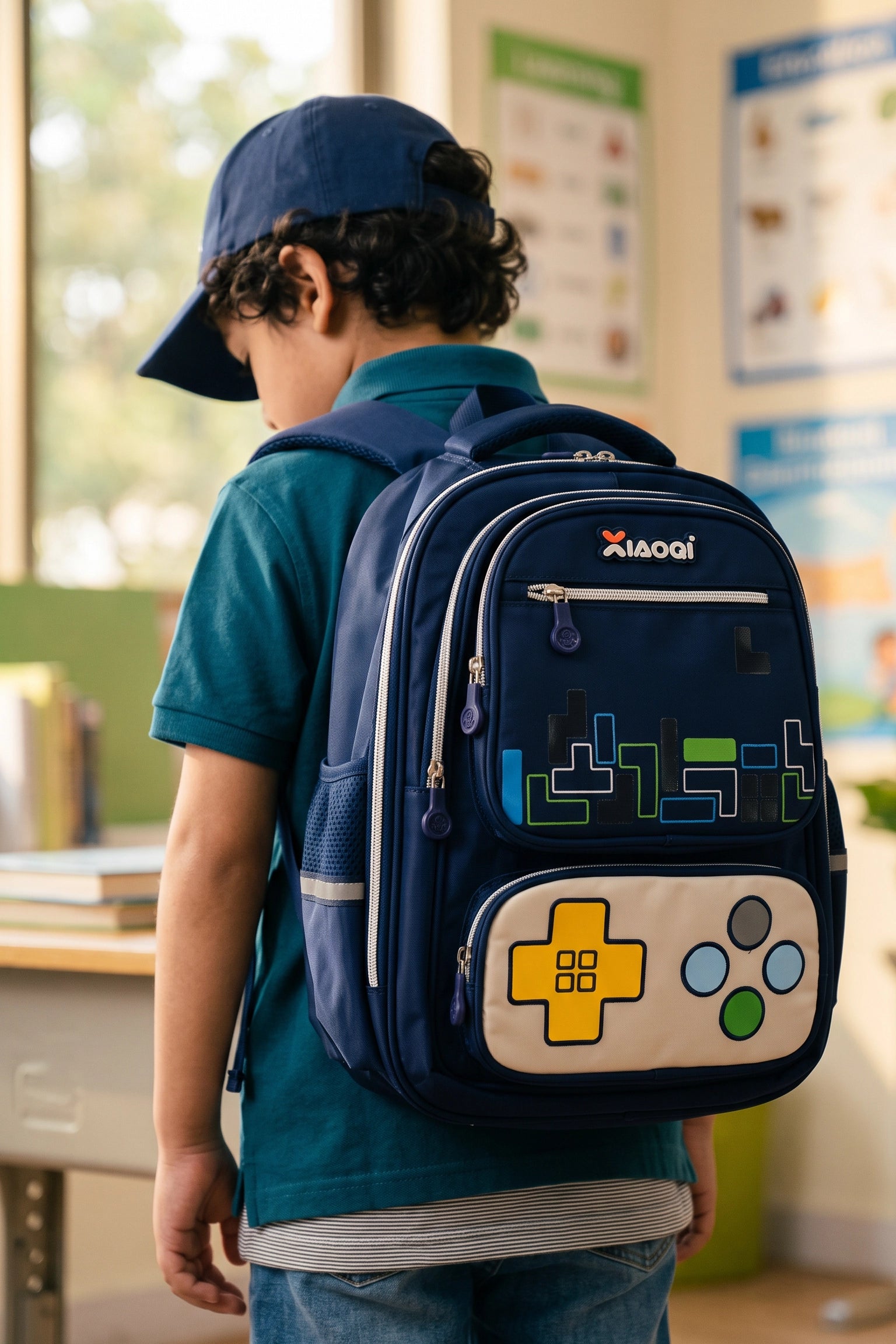 School Backpack Blue 0820782