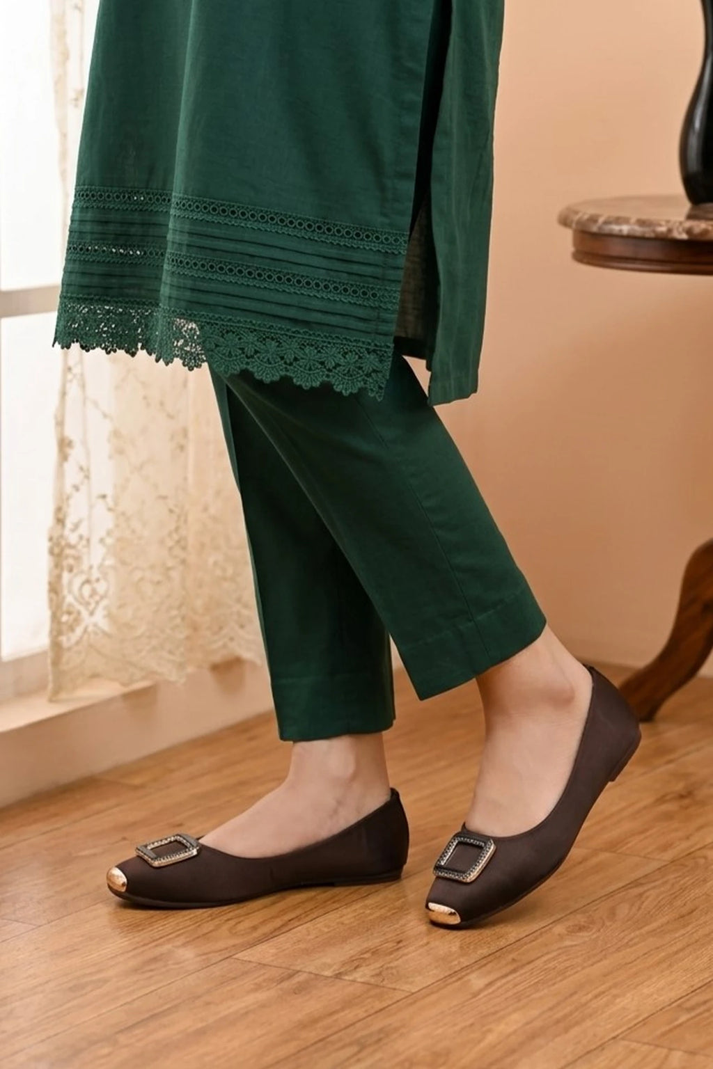 Casual Pumps Olive 0431486