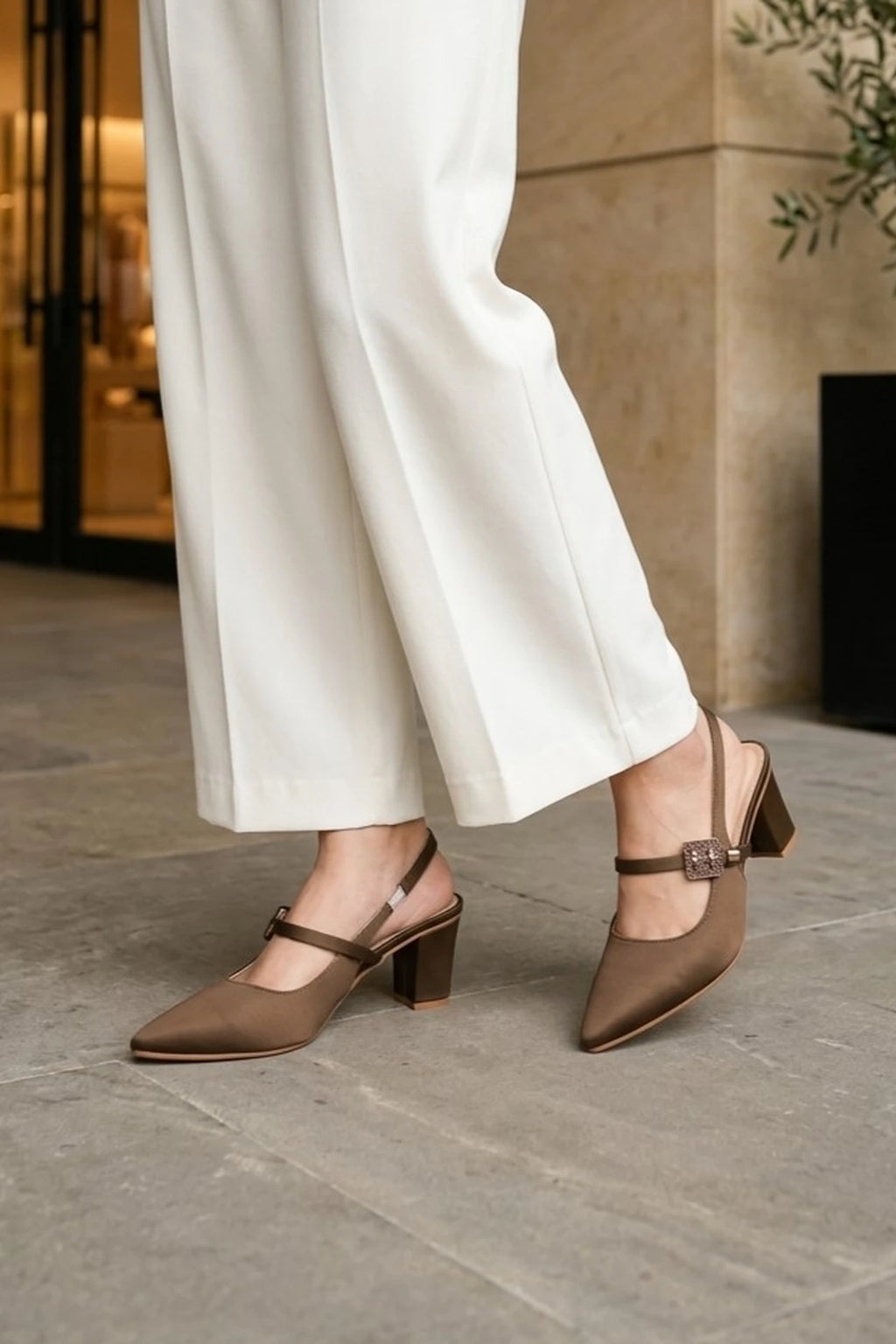 Casual Court Shoes Olive 0450229