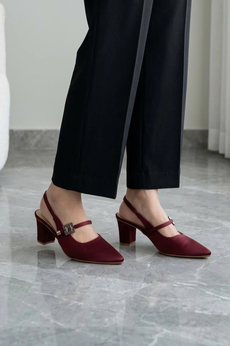 Casual Court Shoes Maroon 0450229