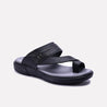 isaac black casual slippers