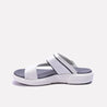 isaac white casual slippers for men