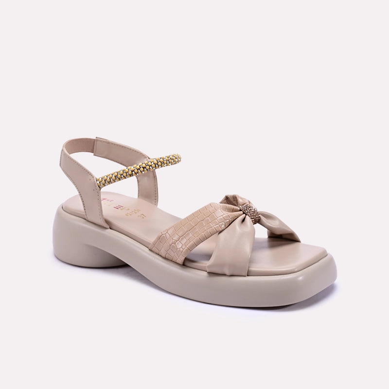 Islaine Fawn Chunky Fancy Sandals