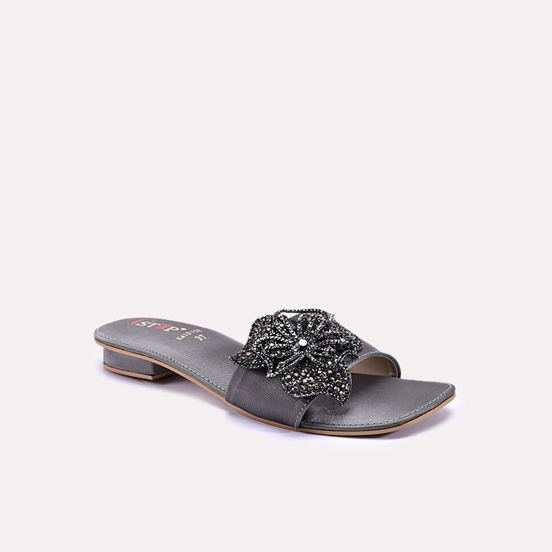 isoleda gray fancy flats