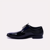 ivor black glossy formal oxford shoes for men