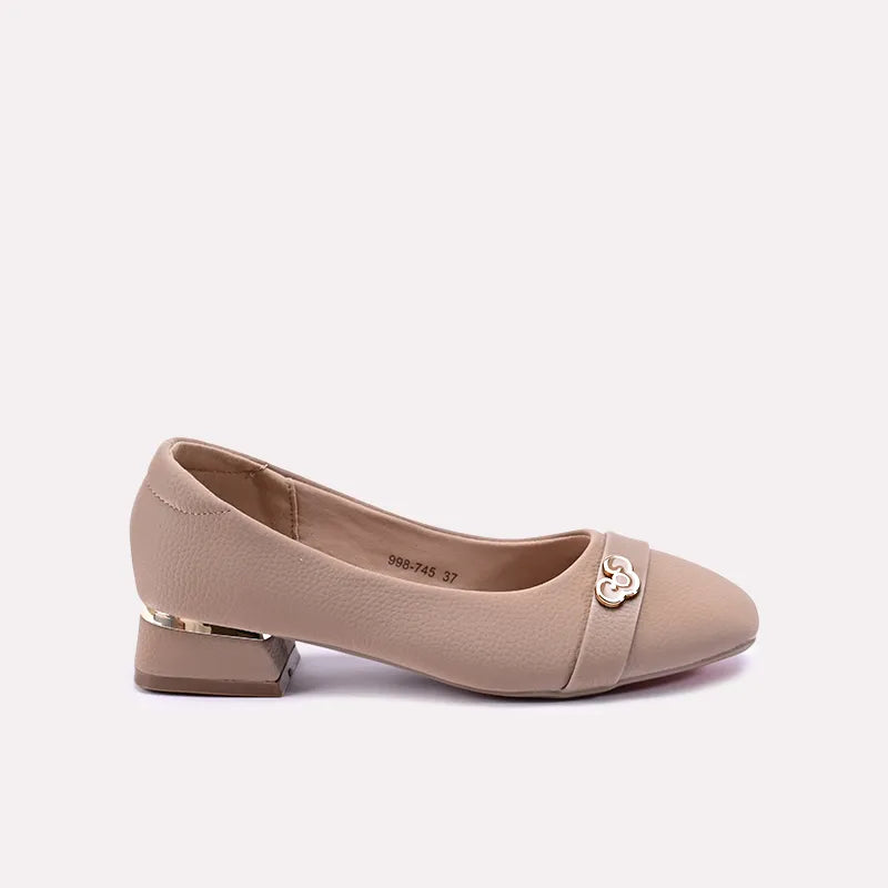 jana women brown casual pumps