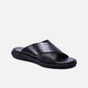 jared black crisscross casual slippers