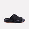 jasper men black thumb strap slippers