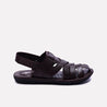 joaquin men maroon casual sandals