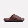 johnny men brown casual slippers