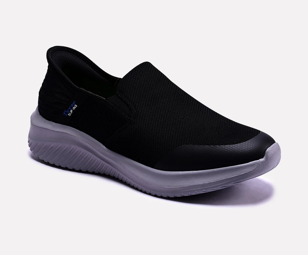 black slip on sneakers