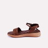 joy brown soft sandals for women