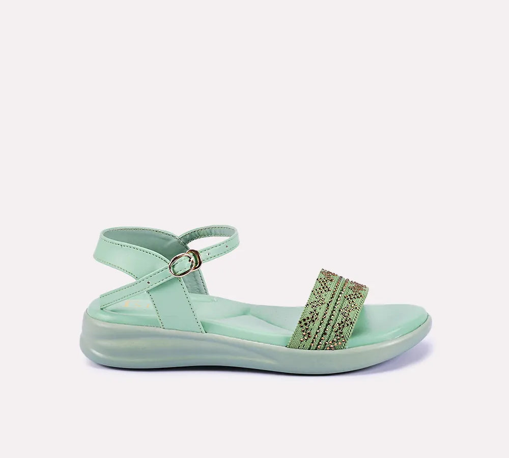 joy women light green soft sandals