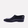 julian black slip on dress shoes for mens