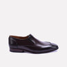 julian mens brown slip on dress shoes