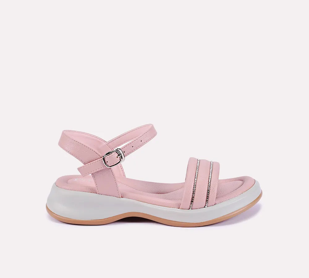 juliet women peach soft sandals