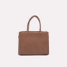 kaida women brown casual hand bags