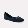 kaira green casual pumps