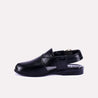 kaptan black peshawari chappal for men