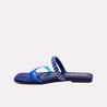 karoline blue fancy slippers for women