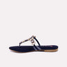 katrin blue fancy slippers for women