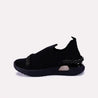 kaylee black slip on sneakers for women