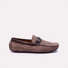 kendrick mens brown perforated loafers