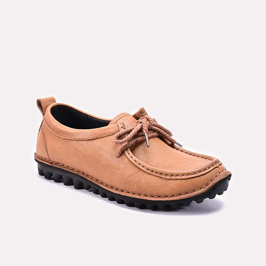 Khaki Casual Boat Shoes