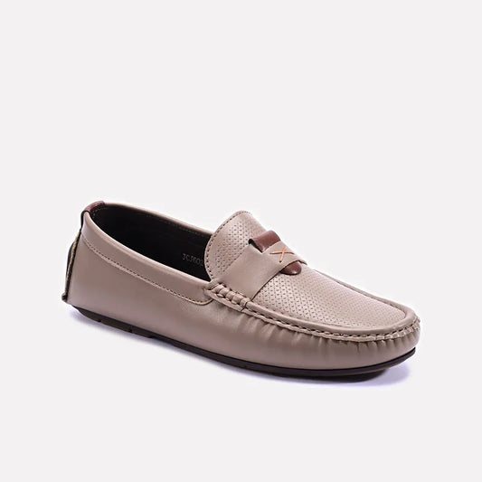 Khaki Classic Loafers Men 0130948