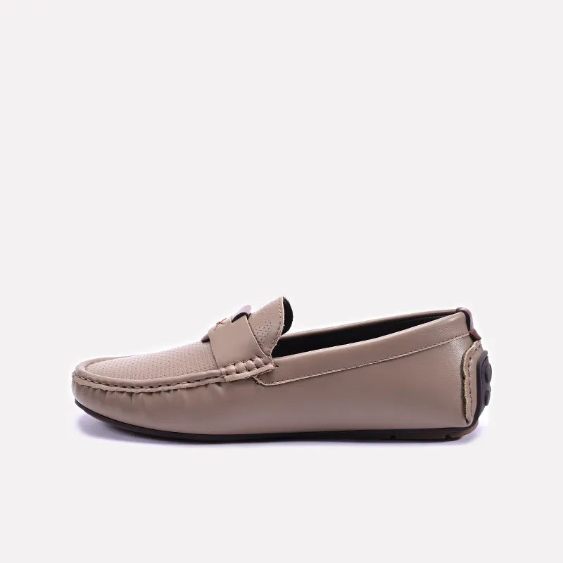 Khaki Classic Loafers Men 0130948