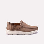 Mens Khaki Comfy Casual Shoes