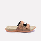 Khaki Comfy Casual Slippers For Men 0151064